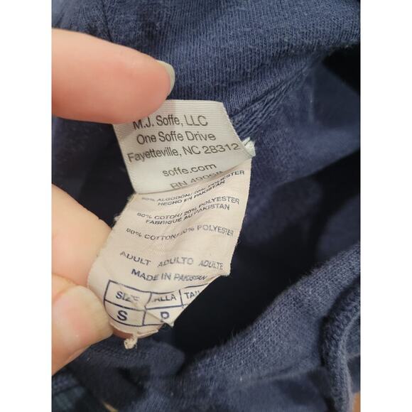 Kids Station‎ SW Harbor Lobster Blue Hooded Sweatshirt size Small #10 - Picture 3 of 3